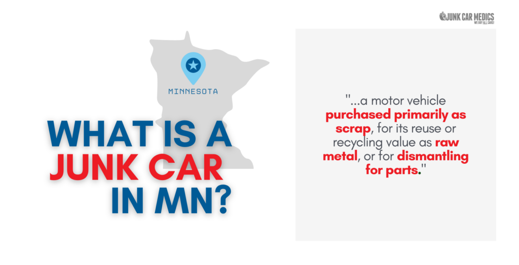Minnesota Junk Car Definition
