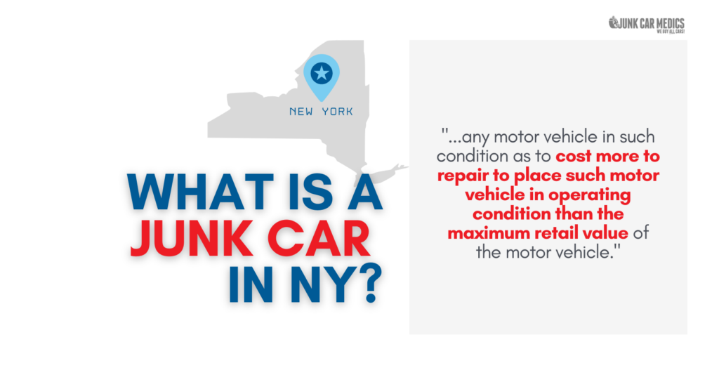 New York Junk Car Definition