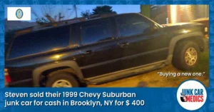 Steven Got Cash for Junk Car in Brooklyn