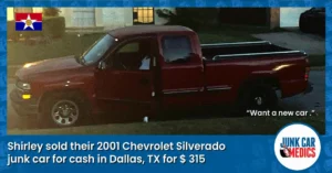 Shirley Sold Her Car for Cash in Dallas