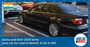 Karla Got Cash for Junk Car in Miami