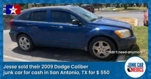 Jesse Received Cash for Cars in San Antonio