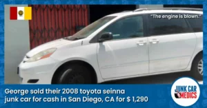 George Junked His Car in San Diego
